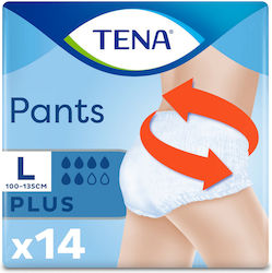 Tena Plus Пелени-гащички за инконтиненция Large...