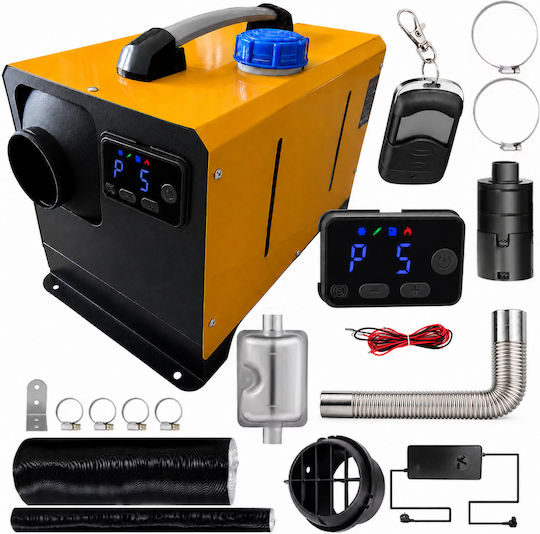 Încălzitor staționar diesel Zola 8 Kw 12 24 220 V Sursă de alimentare Termostat Temporizator Telecomandă