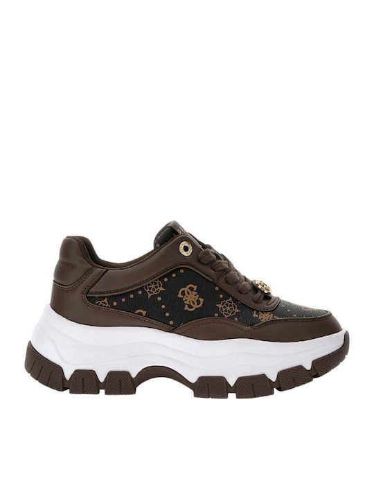 Guess Women's Sneakers Brown
