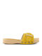 Women's Flat Sandals Yellow