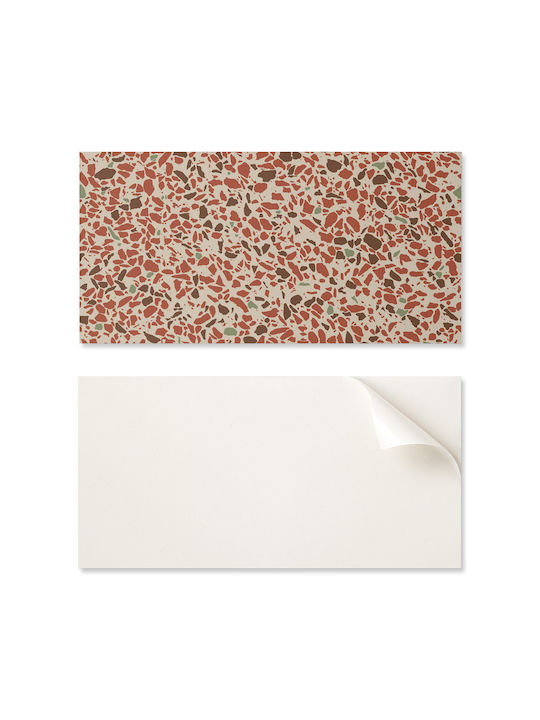 Wandsticker Vinyl Panel Jugendzimmer 120x60 cm Abstraktes Steinen Muster