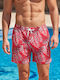 Men's Swimwear Shorts Red