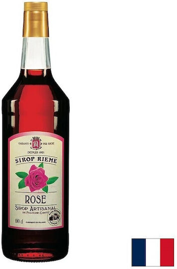 Maison Rieme Сироп за коктейл с вкус роза 1000ml 84gr