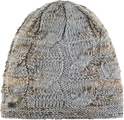 Beanie Women's Knitted Beanie in Beige Colour