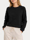 Damen Sweatshirt Schwarz