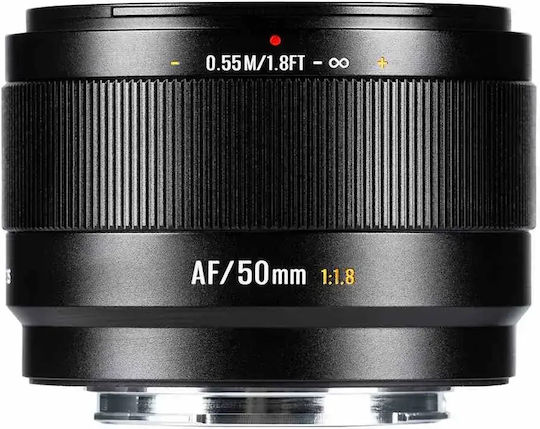 7artisans Crop Kameraobjektiv LITE AF 50mm f/1.8 Festbrennweite für Nikon Z Berg Schwarz