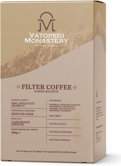 Coffee Island Filterkaffee Moni Vatopedi Boden 200g