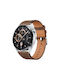 Leather Strap for Xiaomi Watch S5 46mm Xiaomi Watch 5 47mm Coffee Colour