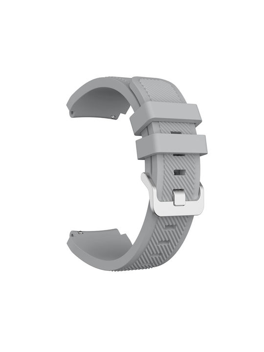 Twill Texture Силиконова каишка Amazfit Bip 6 46mm Сив