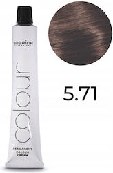 Subrina Professional Vopsea de păr 5/71 Castaniu Deschis Gri 100 ml