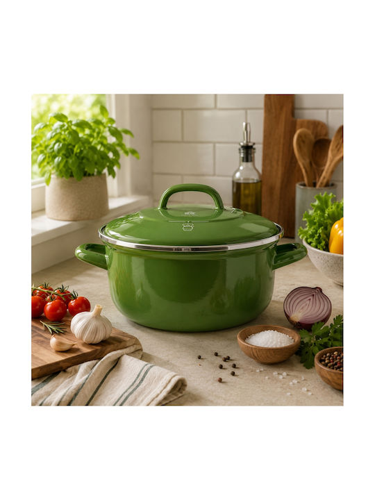 Deep Stainless Steel Pot 3.3lt / 22cm