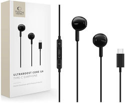 Tech-Protect UltraBoost Core G4 Earbuds Handsfree Ακουστικά με Βύσμα USB-C