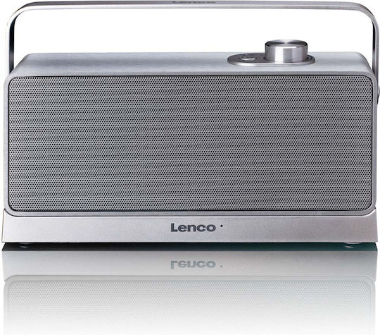Lenco Ηχείο Bluetooth 7W Ασημί WTVS-100