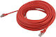 Gembird S/FTP Cat.6a (Gigabit) Мрежов Кабел Ethernet 20м Червен