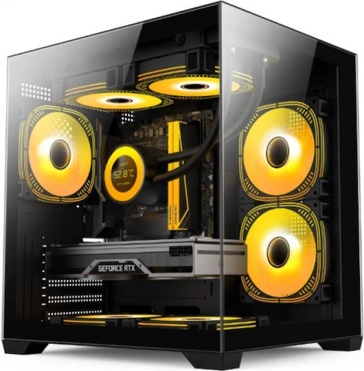 Настолен компютър Gold Ambra (i3-9100/16GB DDR4/512GB SSD/Radeon RX 580/Windows 11 Pro)