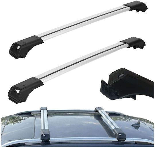 Roof Rack Classic Rails Mercedes Vito W447 From 2014 Silver
