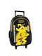 Graffiti School Backpack for Elementary School with Water Bottle Holder Black 30 x 14 x 44cm