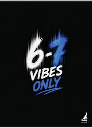 Aigaio Spiral Notebook 6-7 Vibes Only A4 21x29cm 1 Subject Aigaio Spiral Notebook 6-7 Vibes Only A4 21x29cm 1 Subject