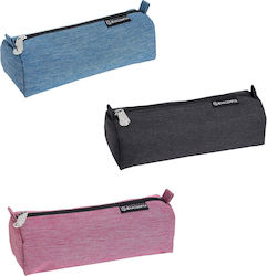 Exacompta Blue Cylinder Pencil Case Exacompta Blue Cylinder Pencil Case