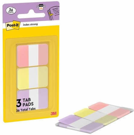3M Post-it Книгоразделители за архивиране 6 листа 686-3sun