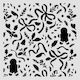 Thick Stencil Stamperia 12x12cm Christmas Fir T...