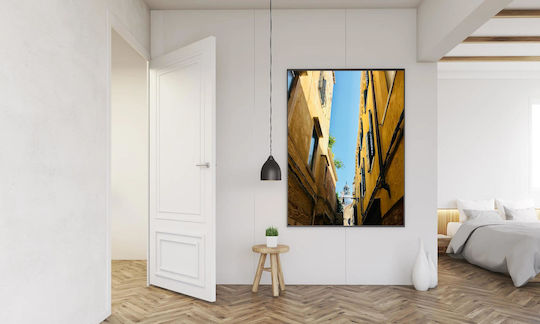Painting Narrow Alleyway In A Historic City 100x150