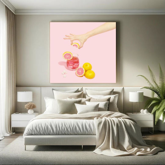 Painting Refreshing Citrus Drink Cooling Citrus Beverage 110x110