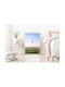 Painting Hot Air Balloon Over Fields Balloon Hot Air Over Fields 100x150