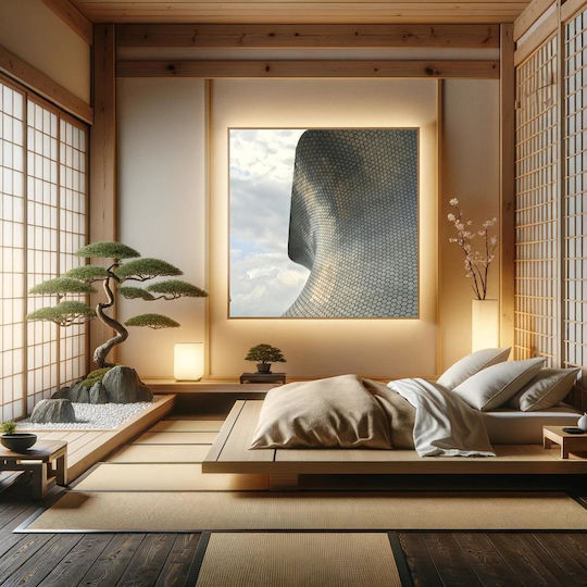 Painting Modern Architecture Hexagonal Pattern Modern Architecture Hexagonal Pattern 110x110
