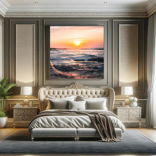Painting Sunset Over Ocean 110x110