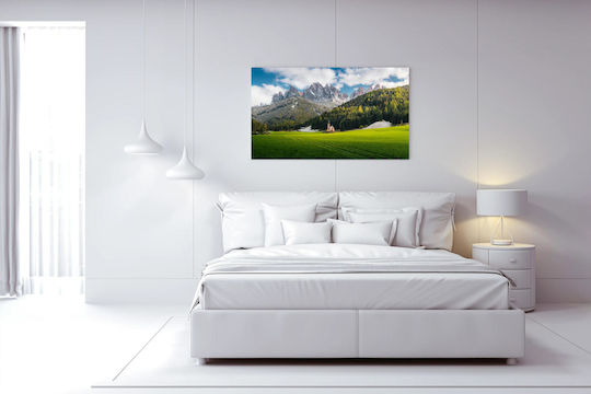 Painting Chapel In Mountain Valley Chapel In Mountain Valley 150x100