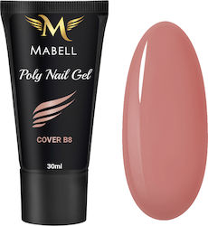 Mabell Полигел за Нокти 30г B8 Капак