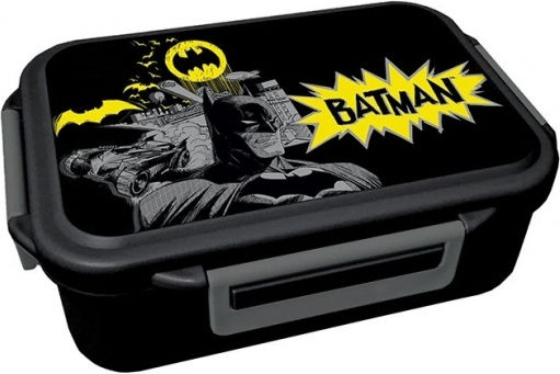 Graffiti Stainless Steel Kids' Food Container Batman 0.88lt 19 x 14 x 7cm