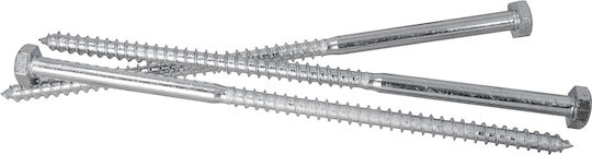 Verzinkte Schraube mit Durchmesser M12 und Länge 340mm 1kg