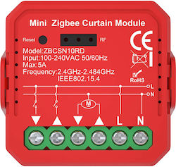 Nedis Zigbee 3.0 1000w Smart Switch Shutters Blinds Red Nedis Zigbee 3.0 1000w Smart Switch Shutters Blinds Red