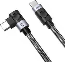 Orico Cablu USB-C Unghi (90°) Masculin - USB-C 100W PD Negru 1m Orico Cablu USB-C Unghi (90°) Masculin - USB-C 100W PD Negru 1m