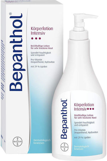 Bayer Loțiune Hidratantă Pentru Corp Cu Pantenol Pentru Piele Uscată și Sensibilă 400ml