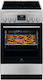 Electrolux Stove 58lt with Ceramic Hobs W50cm Inox