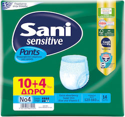 Sani Sensitive Incontinence Briefs XLarge 14 Units