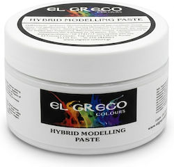 Πάστα Modelling Υβριδική Λευκή Fine 100ml Ανάγλυφα Σχέδια Mixed Media