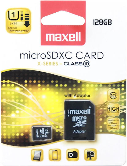 Карта памет Maxell Micro SDXC 128 GB