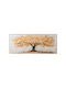 Painting Tree Gold Canvas Frame 5cm Size 60x150x3.1cm Ideahome 26.35.53084