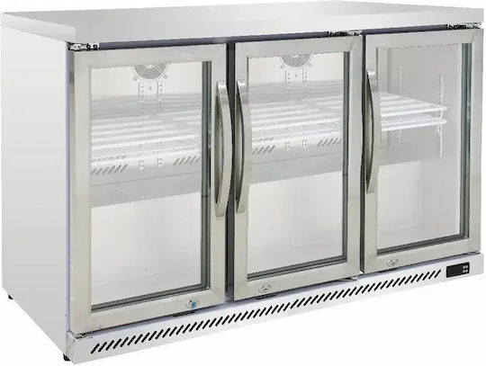Karamco Frigider Pentru Băuturi Back Bar 320lt Cu Trei Uși H84xL135xA53.6cm