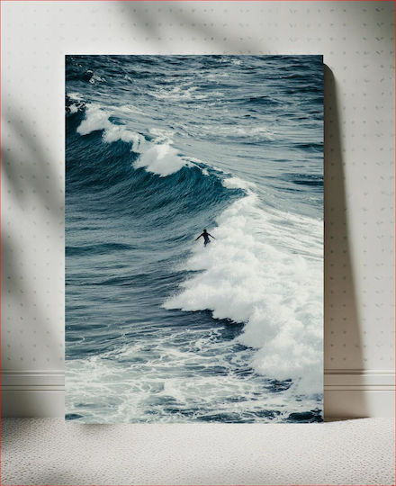 Painting Surfer Riding Waves Surfer Riding Waves 100x150