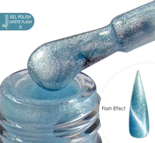 Alezori Gel Nagellack Katzenauge Flash 11 Katzenauge