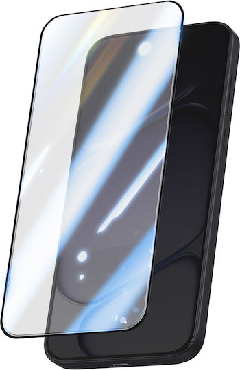 Avizar Tempered Glass Screen Protector Oneplus Nord 6 Black Transparent