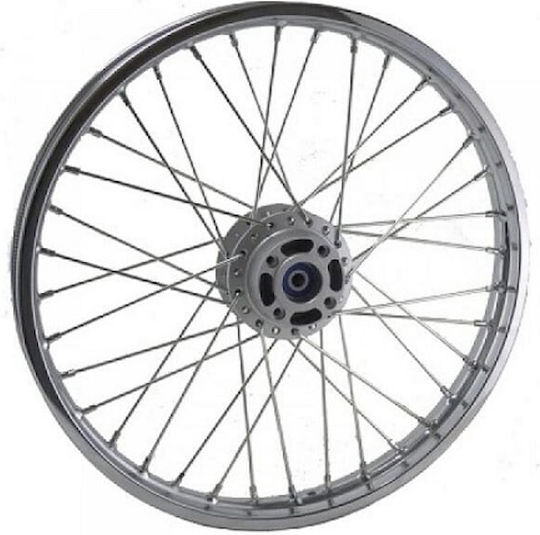 Roată Față Completă Kawasaki Kazer 115cc Modenas Kriss 115cc Disc Argintiu Centru Roc55984
