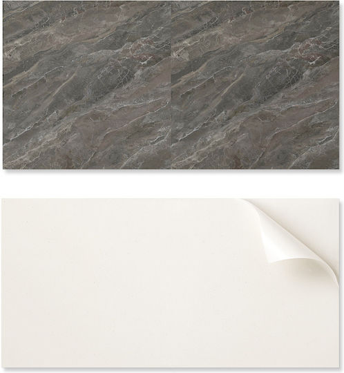 Set Of Vinyl Tiles Kitchen Pattern Natural Stone 6x60x30 Cm