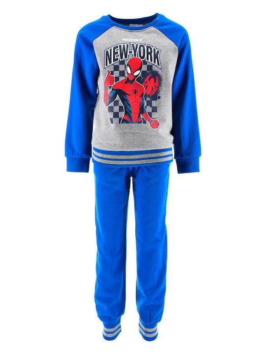 Kids Sweatpants Set Blue