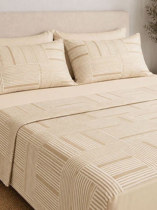Sunshine Menta Μαξιλαροθήκη Grey 50x70εκ.